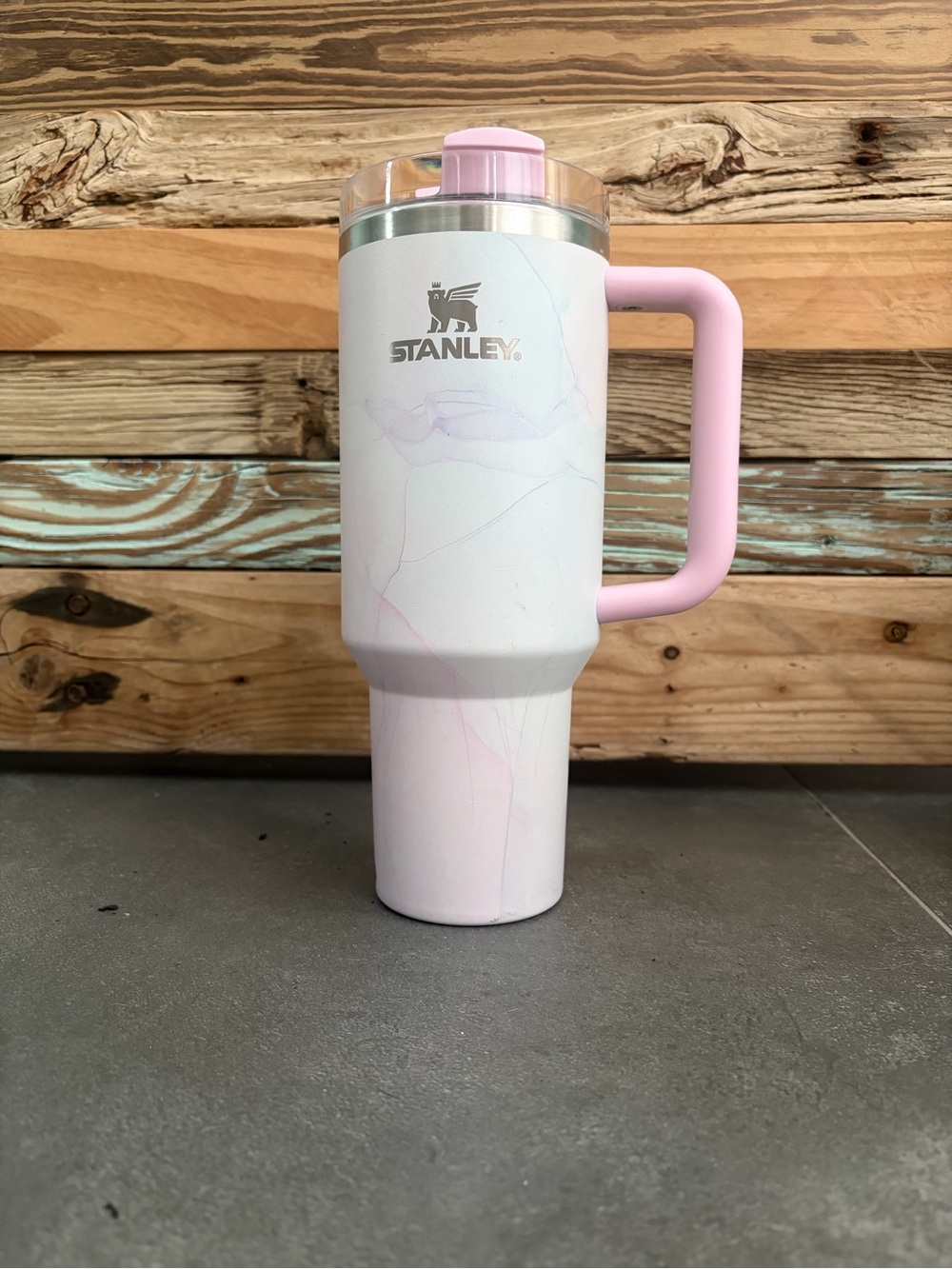 Stanley Quencher H2.0 40oz Tulle Target Exclusive Watercolor Tumbler